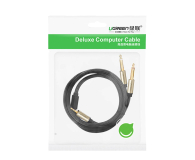 UGREEN AV126 Kabel TRS 3.5 mm do 2x TS 6.35 mm - 2m szary - 1489009 - zdjęcie 3